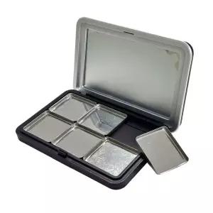 마그넷 섀도우 립밤 틴케이스 거울내장 6구 공팔레트 자석팔레트