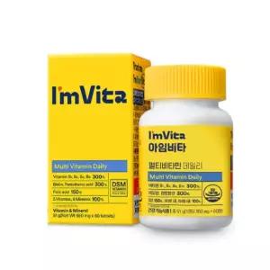 종근당 건강 아임비타 멀티비타민 데일리 850mg 60정