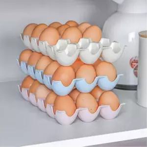 냉장고 플라스틱 계란판 15구 소형 계란 정리 트레이 보관함 에그 주방 수납 달걀