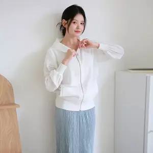 르포엠 99,900원프렌치 린넨 디아나 후드 집업 점퍼 394844