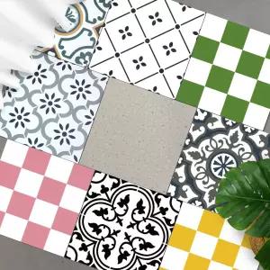 클린업 몬테라 바닥 데코타일 45cm 14color