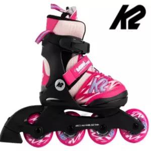 K2 루미프로 핑크 아동인라인 5단계 사이즈조절
