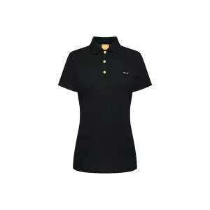 [하프클럽/루이까스텔]여성 뒷목 로고포인트 컬러 PK 티셔츠