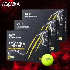 [혼마] D1 스피드몬스터 골프공 3피스 옐로우 3더즌 36구