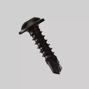 냄비머리 와셔붙이 블랙 칼라 직결피스 16mm 500개입나사 철판 컬러 검정 공구세트 셀프 와샤 판넬 크류볼