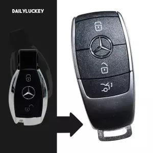 벤츠 신형 스마트키 업그레이드 컨버전  하우징 변경 서비스