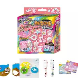 크리스탈 레진아트 클리어세트/어린이/취미용/미술/장식/소품/창작/놀이/체험/초등/학생/키즈/작품/도구