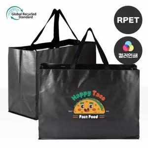 슈퍼 특대형타포린가방 블랙 타포린가방 세탁가방 타포린백 시장바강