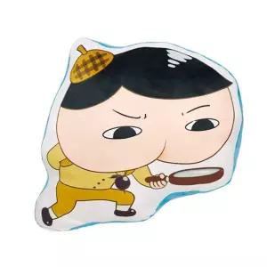 엉덩이탐정 라인 프린트 쿠션 2/캐릭터/인형/쇼파/큐션/거실/예쁜/다용도/가정용/봉제/귀여운/사무실/선물