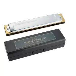 톰보하모니카 밴드디럭스21 1521 트레몰로 하모니카 21홀 고급 일본산