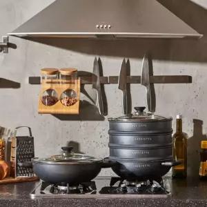 국산 칸 통5중 코팅 인덕션 찜통 찜냄비 만두 찜기 찜솥세트 28cm