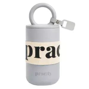 프랙티 보온보냉 스테인리스 텀블러 500ml 루프형 이중스텐 미니 머그컵 휴대용