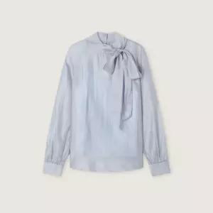 [백화점 홈쇼핑 정품] 로엠 타이 블라우스 RMBLG23ST1