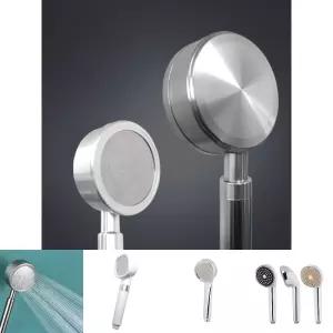 수압상승 알루미늄 샤워헤드 절수샤워헤드 샤워기헤드/펜션/마사지/욕실/물줄기/스테인리스/목욕탕/미용실