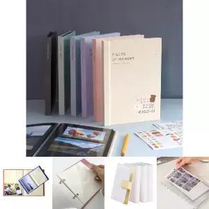 아이코닉 레터링 접착식앨범 4x6 초음파 사진첩/선물/문구/사진보관/취미/예쁜/귀여운/사진/앨범/포토/추억