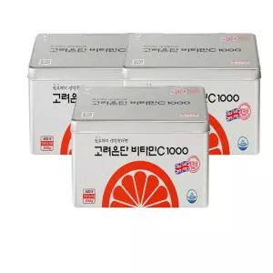 고려은단 비타민C 1000 600정 X 3개
