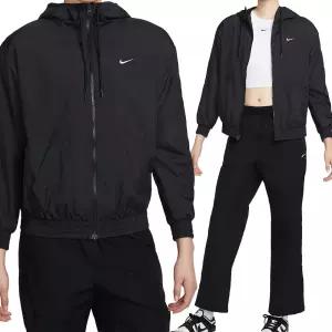 나이키 여성 클래식 우븐 UV 자외선 차단 루즈핏 자켓 러닝 트레이닝 후드 집업 재킷