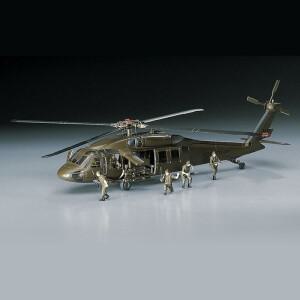 새로운 1/72 하세가와 조립 비행기 UH-60A 블랙 호크 헬리콥터 모델 00433 장식 수집 맞춤형 생일 장난감