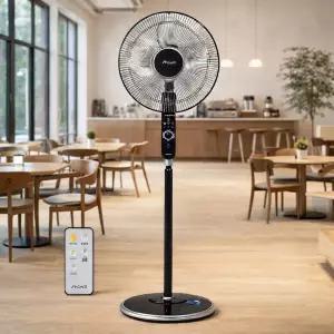 신일 업소용 스탠드 선풍기 5엽날개 리모컨 타이머 사무실 선풍기 SIF-16HTR