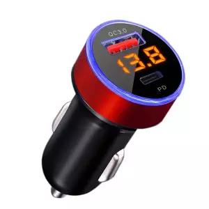 차량용 QC3.0+PD 멀티 고속충전기 시거잭 12-24V겸용/고속/충전/충전기/자동차/스마트폰/케이블/시가/충전