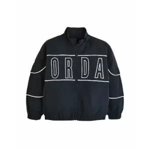 키즈바람막이 NQK N261JK304P-BK 조던 트랙 윈드러너 주니어)