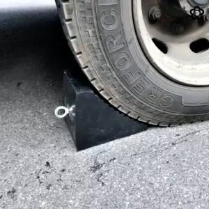 대형 화물차 고임목 버팀목 트럭 고임목 받침목 고무 고정 패드