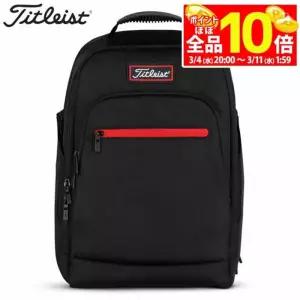 타이틀리스트 플레이어즈 남성 백팩 블랙/레드 TA20PBP BKRD