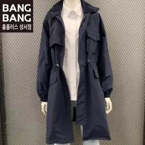 [뱅뱅] HC04 봄 여성 하이넥 사파리 롱 야상 점퍼 NUM135 (12565881)