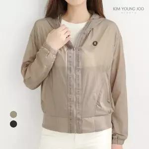 [김영주스포츠] 여성 초경량 후드 바람막이 점퍼 골프 등산 데일리 KRWJ66207