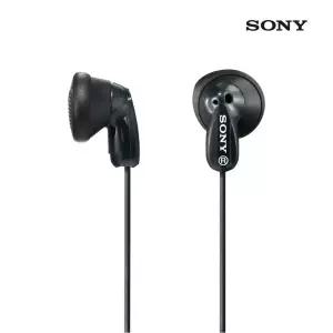 소니 MDR-E9LP 오픈형 스테레오 유선 이어폰 블랙 