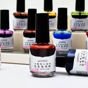 가스코 가죽매니큐어 틴트 아닐린 염색약 10ml 가죽 패턴 염색 자연스러운 염색