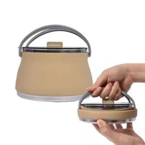 [골드스마일]접이식 실리콘 주전자 경량 커피포트 냄비 캠핑 차박 백패킹