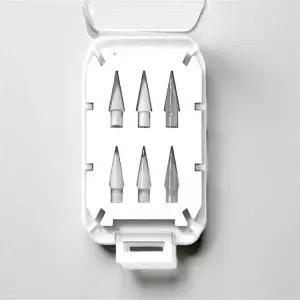 무소음 애플 펜슬 샤프 펜촉 테블릿 터치펜 반영구 노트 초미세 호환 블루투스 메탈