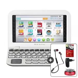 HA BESTA 베스타 영어특화 전자사전 BK-500+이어폰+차량용 방향제+충전기+필름 영영 한영 영한 한자 국어 옥스퍼드 북웜 라이브러리 오디오 북 135종 컨텐츠