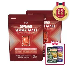 피지 모락셀라 섬유유연제 필요없는 실내건조 냄새제거부스터 샌달우드향 26입 2개 + 증정 201256