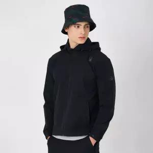 [롯데백화점]스파이더 남성 프로웹쿨 냉감 바람막이 자켓 SPKPCNJK305MBLK