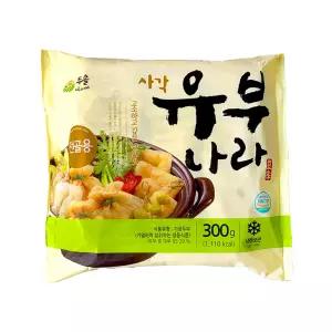 사각유부 300g 냉동 유부주머니 전골 마라탕 샤브샤브 사리 재료