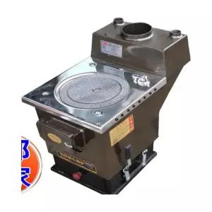 화목 난방 소형 스토브 캠핑용 보일러 아궁이형 무쇠 주물 화목난로 가정용 연탄