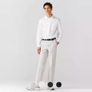 백화점 지오다노 남자 봄가을 테이퍼드핏 밴딩 링클프리 치노 면바지 4컬러 114501