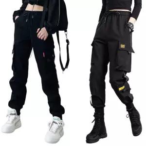 줌마댄스복 조거팬츠 카고바지 운동 스타일 방송댄스 힙합