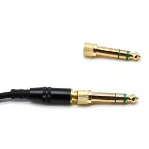 3.5mm  6.5mm 오디오 잭 어댑터 Sony호환 V700 V500 V600 V900 MDR 7506 7509 7502 7520 V6v7 헤드폰 용 금