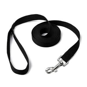긴나일론 애완견 개줄, 소형견 대형견 고양이 야외 하이킹 강아지 리드 로프, 내구성 좋은 래브라도 견인
