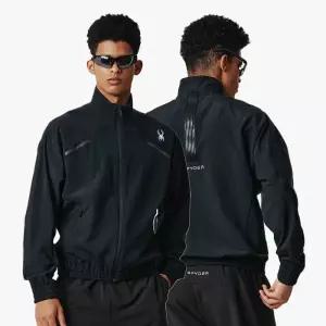 [롯데백화점]스파이더 공용 윈드브레이커 SPIFCNJK211UBLK