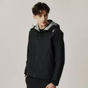 [롯데백화점]스파이더 남성 3L 하이테크 후드 바람막이 자켓 SPJPCNJK202MBLK