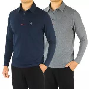 봄 김영주 라운딩 스냅 카라티셔츠 남성 기능성 아웃도어티 TSKYJ-115