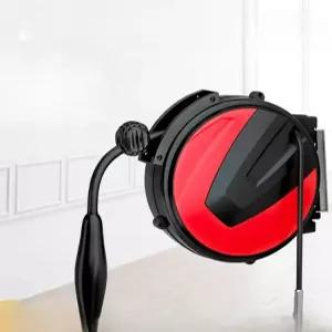 자동 호스릴 에어호스 벽걸이 공압 릴 드럼 콤프레샤 고압 에어건 튜브 자동감김