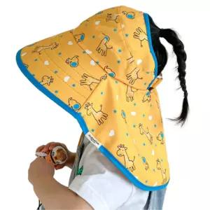 유아 플랩캡 현장체험학습 햇빛가리개 아쿠아플랩캡