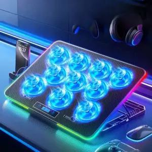 노트북 수냉 쿨러 쿨링팬 냉각 팬 팬 c타입 높이 조절 패드 라디에이터 태블릿