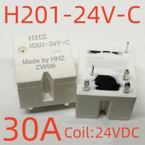 H201-24V-C KCC-30A 릴레이 5핀