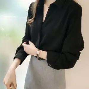 [모두쇼핑]카라넥 여자블라우스 정장셔츠 데일리룩 여성셔츠 롱셔츠 남방 블라우스 짝꿍닷컴